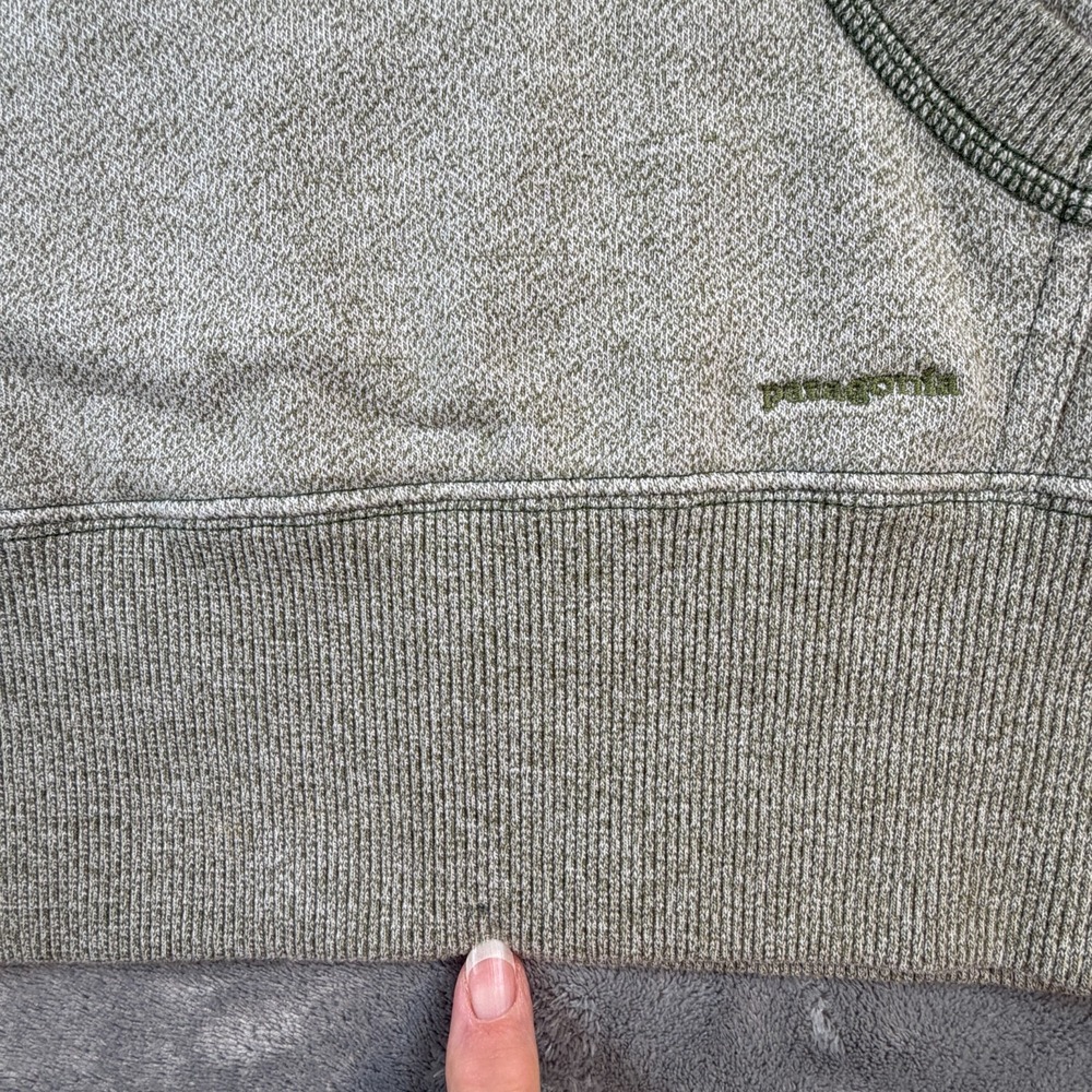 Patagonia Cloud Stack Pullover Hoodie Green Womens Medium - Picture 6 of 12